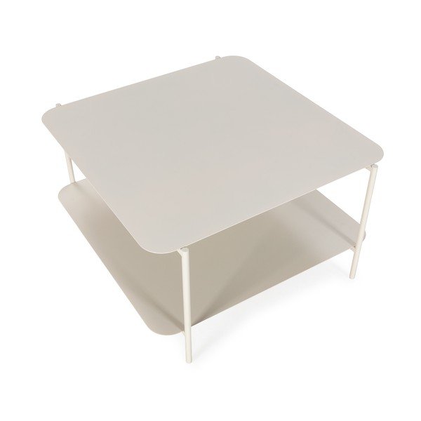 Krem metalni stolić za kavu 70x73 cm Beatrix – MOME-image-4