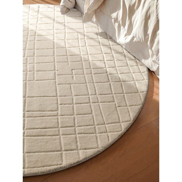 Krem vunen okrugao tepih ø 160 cm Kenso – Villeroy&Boch-image-2