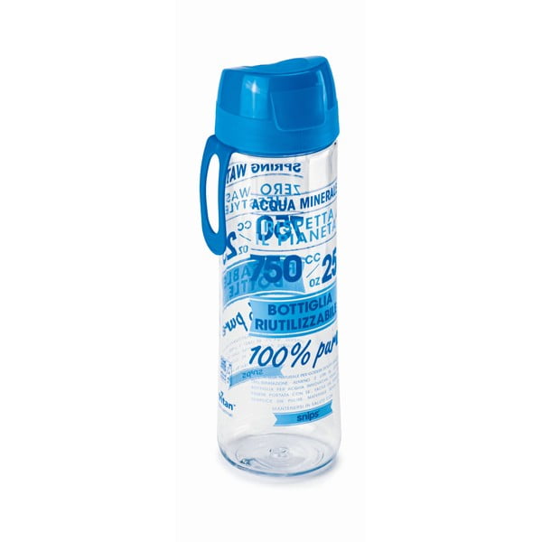 Plavo-bijela boca za vodu Snips, 0,75 l-image-3