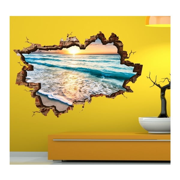 Zidna naljepnica 3D Art Lien, 135 x 90 cm