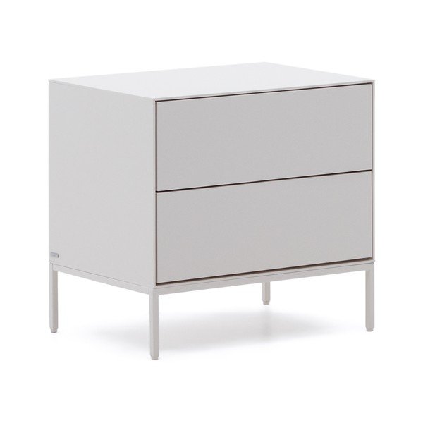 Bijeli noćni ormarić Vedrana – Kave Home-image-3