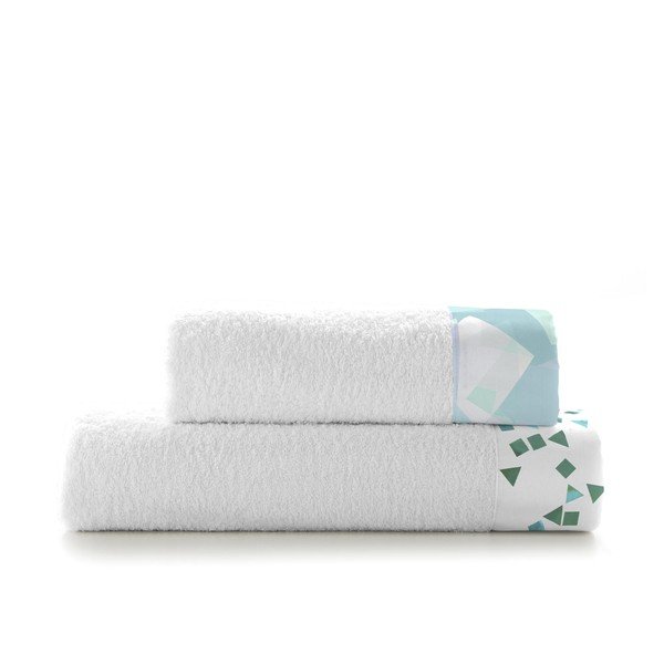 Set od 2 pamučna ručnika Blanc Rain-image-1