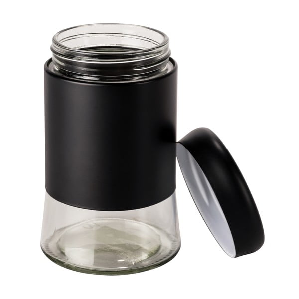 Staklena posuda za namirnice za čuvanje hrane Black Outdoor Kitchen Boga – Wenko-image-2