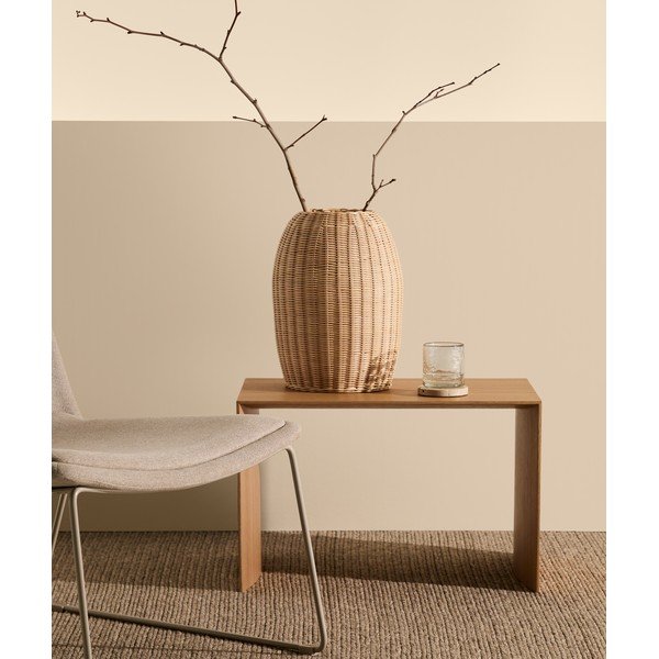 Vaza od ratana u prirodnoj boji (visina 40 cm) Zilna – Kave Home-image-2