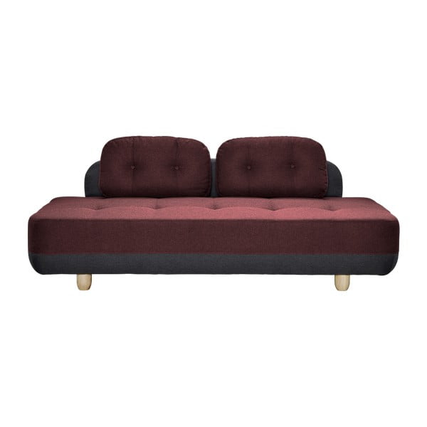 Karup Stomp Sofa tamno siva / Passion Red