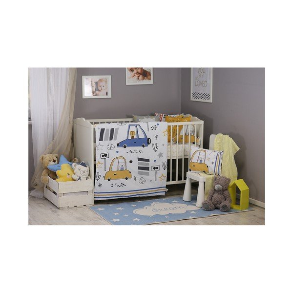 Dječja pamučna posteljina s krevetom za jednu osobu Mike &amp; Co. NEW YORK Mirra Fesso, 100 x 150 cm-image-1