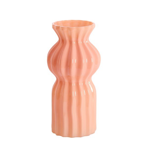Ružičasta staklena vaza (visina 28 cm) Terento – Light & Living