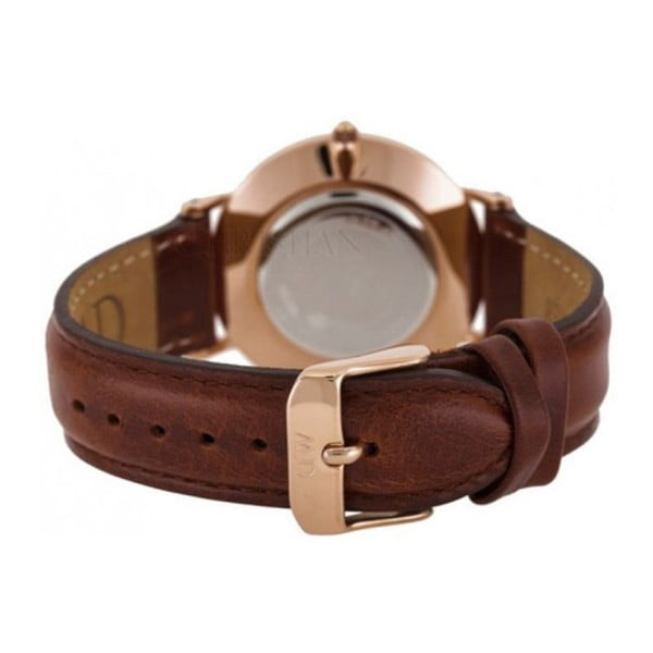 Ženski sat s kožnim remenom i brojčanikom u rose gold boji Daniel Wellington St Mawes, ⌀ 34 mm-image-1