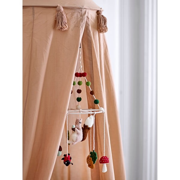 Smeđi pamučni baldahin Lukka – Bloomingville Mini-image-2