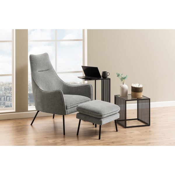 Metalni pomoćni stol 43x35 cm Strington – Actona-image-2