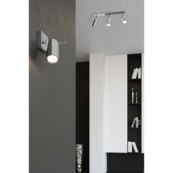 Srebrna zidna svjetiljka Sollux Etna-image-1