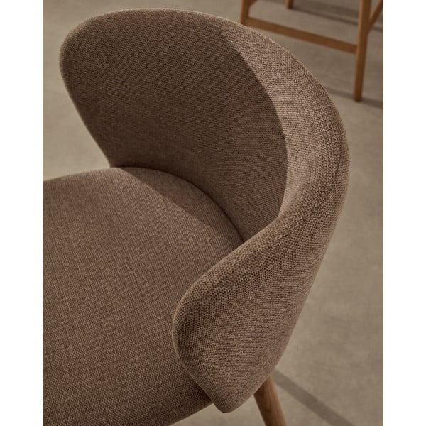Svjetlo smeđa barska stolica (visine sjedala 75,5 cm) Ciselia – Kave Home-image-3