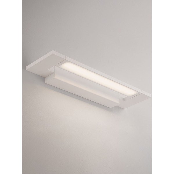 Mat bijela LED zidna lampa aluminijska Livo – Nova Luce-image-2
