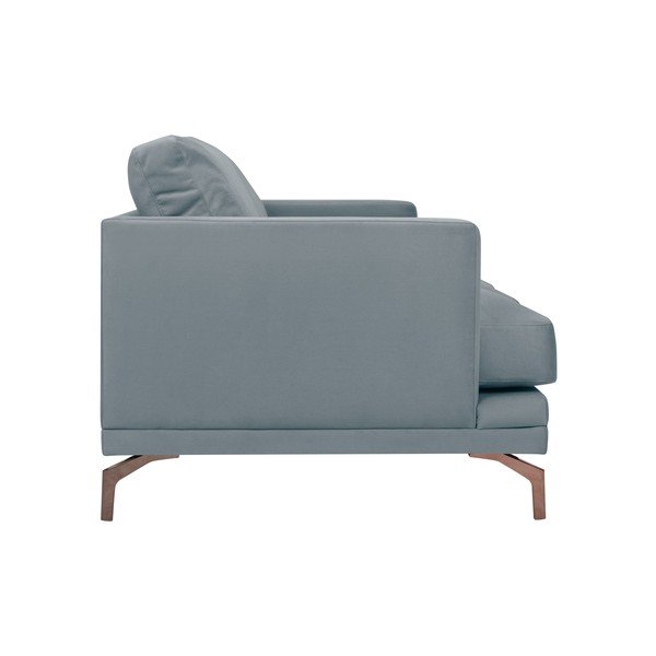 Siva trosjeda s bazom u zlatnoj boji Windsor &amp; Co Sofas Jupiter-image-2