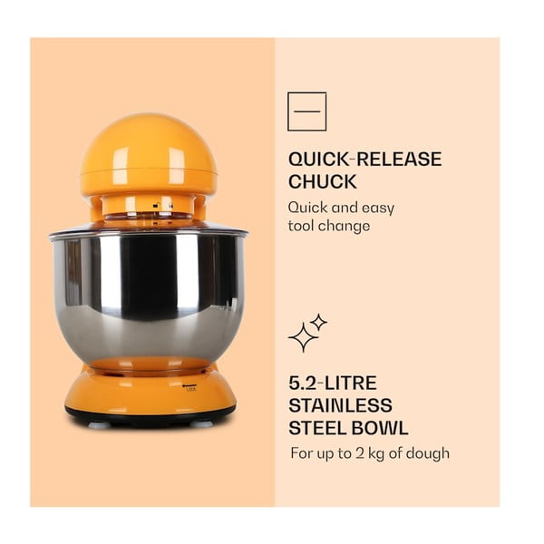 Narančasti kuhinjski robot Klarstein Bella-image-2