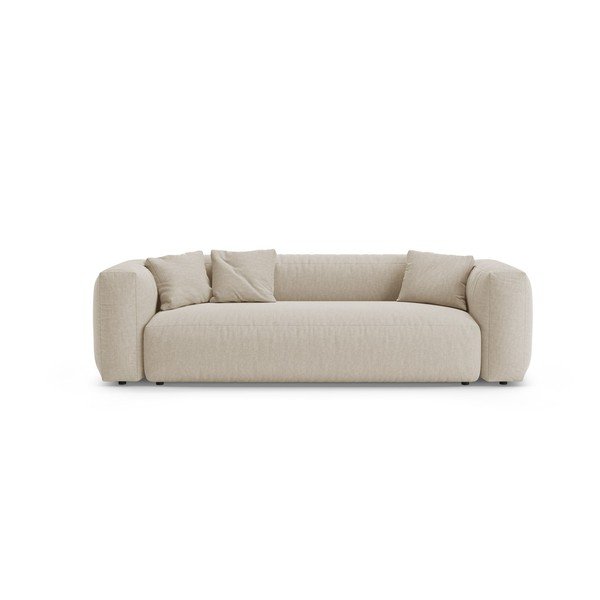 Krem sklopiva sofa 264 cm – Micadoni 