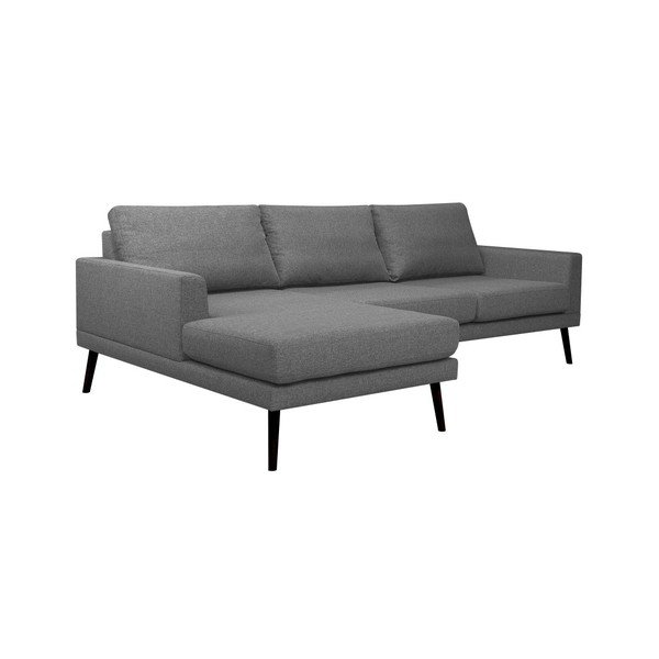 Tamno siva kutna sofa Windsor &amp; Co. Rigel, lijevi kut-image-4