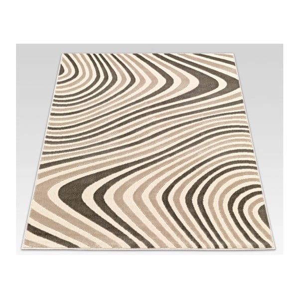 Tepih Webtappeti Reflex Brown Stripes, 290 x 200 cm