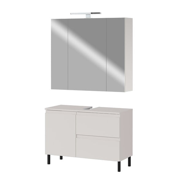 Krem set namještaja za kupaonicu Salinas – Germania