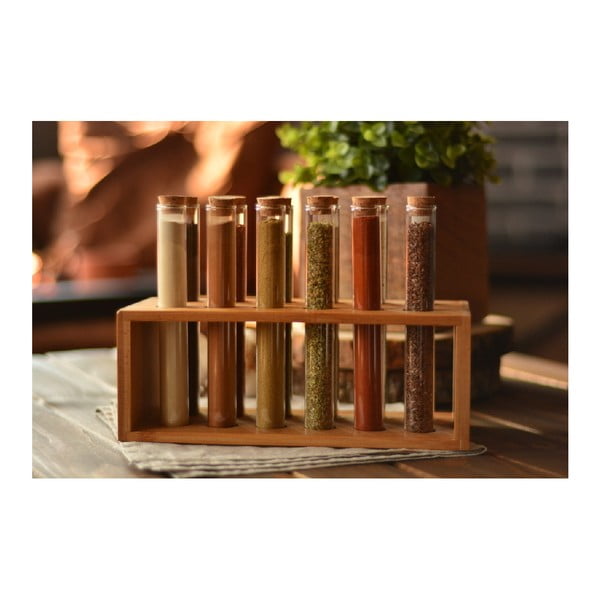 Set od 12 Bambum Vanilla epruveta i stalak-image-2