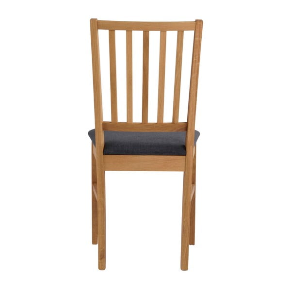 Smeđa blagovaonska stolica od hrastovog drveta Rowico Filippa-image-4