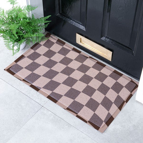 Otirač od PVC-a 40x70 cm Checkerboard – Artsy Doormats-image-1