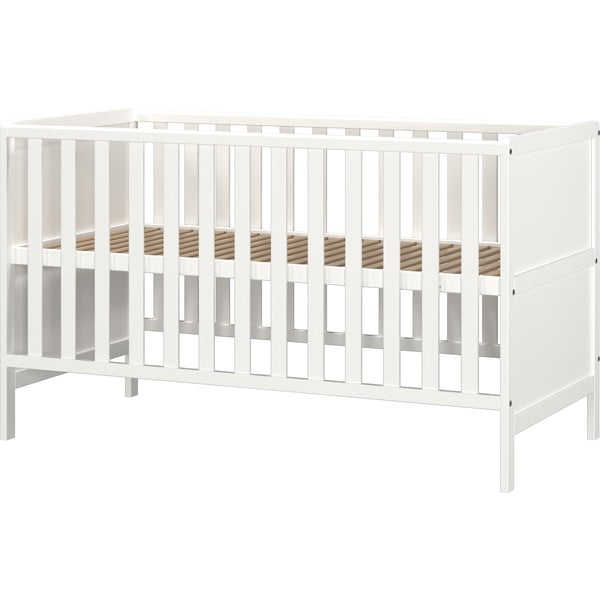 Bijeli dječji krevet od masivnog drveta 70x140 cm Alkmaar – Germania-image-4