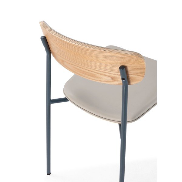 Bež podstavljene sklopive blagovaonske stolice u setu 2 kom Saula – Marckeric-image-4