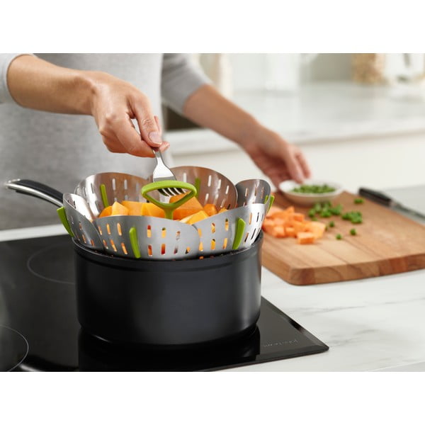 Posuda za kuhanje na pari od nehrđajućeg čelika Joseph Joseph Bloom-image-1