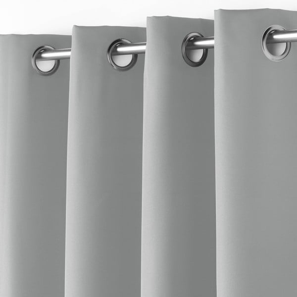 Siva zavjesa 140x180 cm Essentiel – douceur d'intérieur-image-1