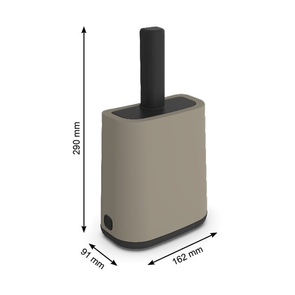 Lopatica s držačem 9x16 cm Biala - Rotho-image-2