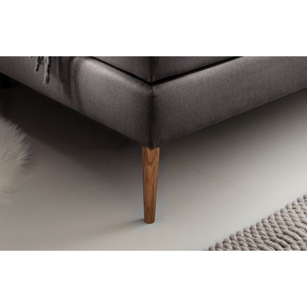 Antracitno sivi boxspring krevet 180x200 cm Massello – Meise Möbel-image-4