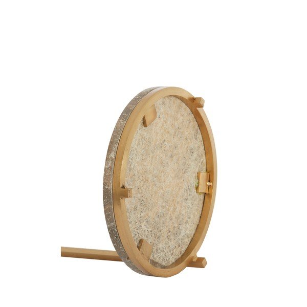Okrugao pomoćni stol s mramornom pločom ø 26 cm Leda – Light & Living-image-4