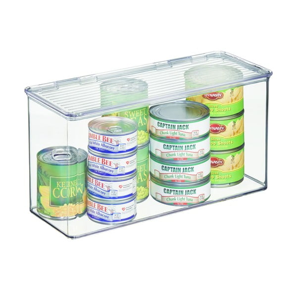 Prozirna kutija za pohranu s poklopcem IDSIGN, 14,5 x 34 cm-image-4