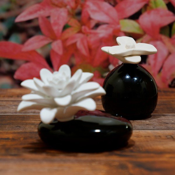 Bijeli keramički difuzor s mirisom vanilije Boles d´olor-image-4