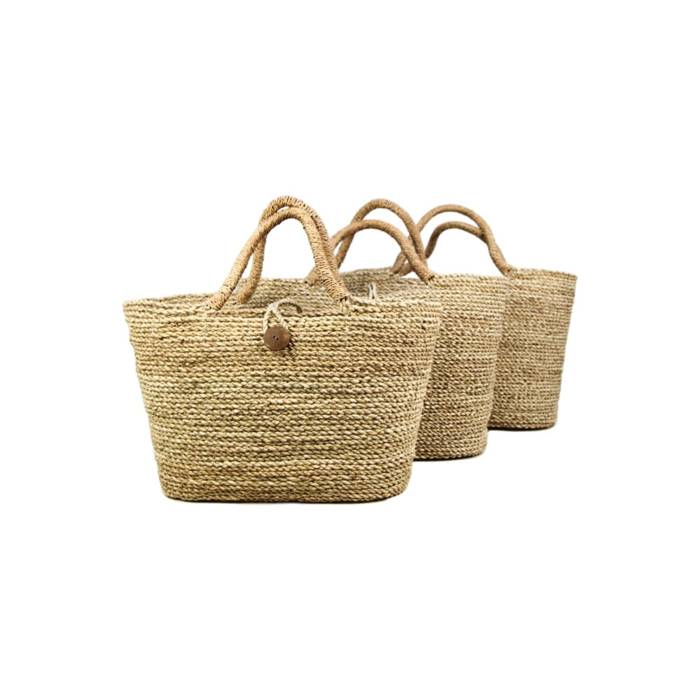 Set od 3 košare za pohranu morske trave HSM kolekcija Basket Set