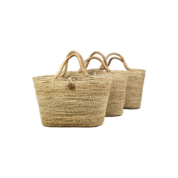 Set od 3 košare za pohranu morske trave HSM kolekcija Basket Set
