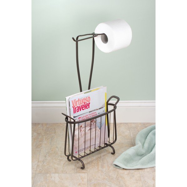 Metalni držač papira u brončanoj boji Idesign osi, visina 61 cm-image-1