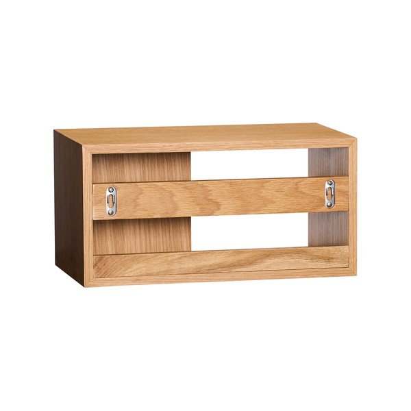 Polica u dekoru hrasta u prirodnoj boji 40 cm Slide – Hübsch-image-3