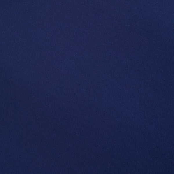 Tamno plava plahta s gumom od pamučnog perkala 90x190 cm Cotton Percale – Bianca-image-4