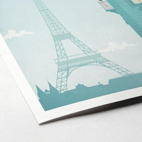 Poster Travelposter Paris, 30 x 40 cm-image-2