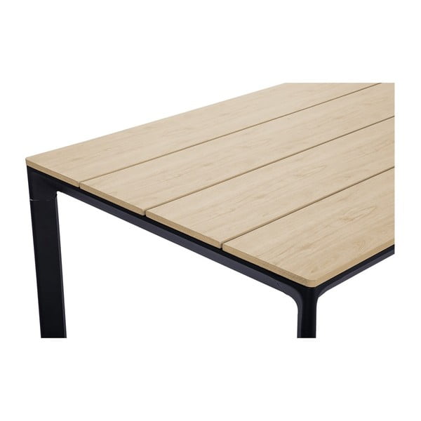 Set od 4 crne Kai blagovaonske stolice i Thor prirodnog stola - Bonami Essentials-image-4