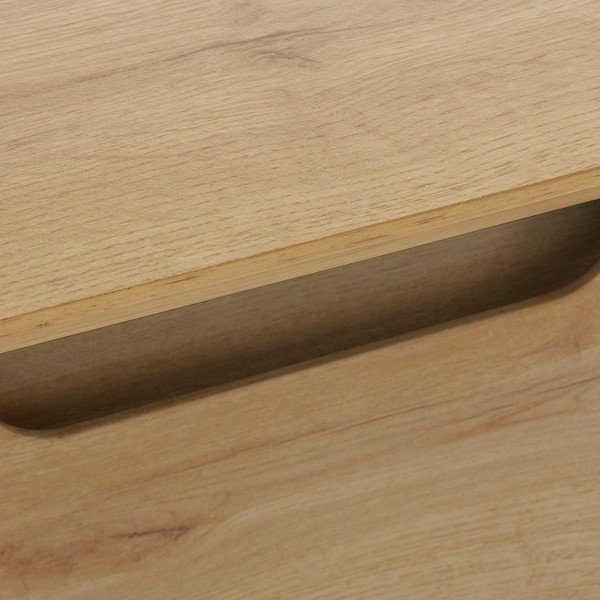 Preklopni ormarić za cipele u dekoru hrasta u prirodnoj boji Ezra – Støraa-image-1