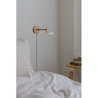 Krem LED zidna lampa s mogućnosti zatamnjivanja ø 15 cm Asteria Wall Short – UMAGE