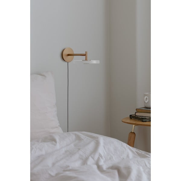 Krem LED zidna lampa s mogućnosti zatamnjivanja ø 15 cm Asteria Wall Short – UMAGE-image-1