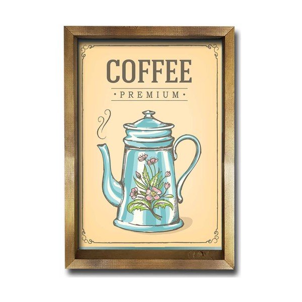 Slika 35x50 cm Coffee Premium - Wallity