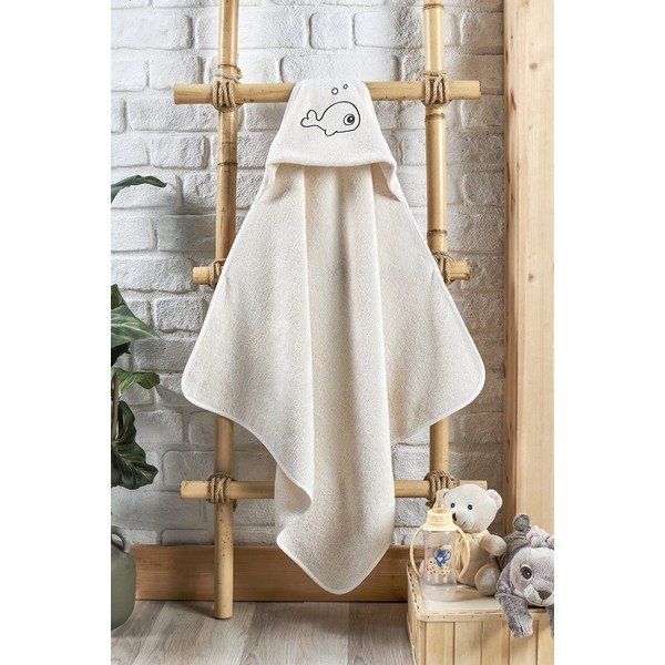 Bež dječji ručnik od bambusa i pamuka Mila - Lydia&Co-image-3
