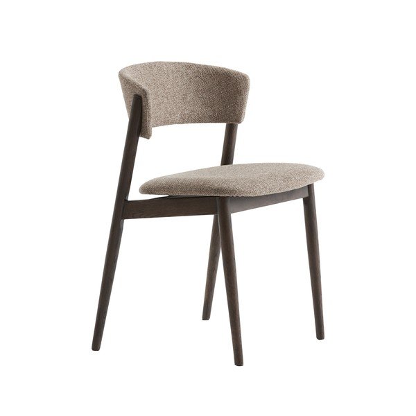 Bež/tamno smeđe metalne blagovaonske stolice u setu 2 kom Revere – Unique Furniture