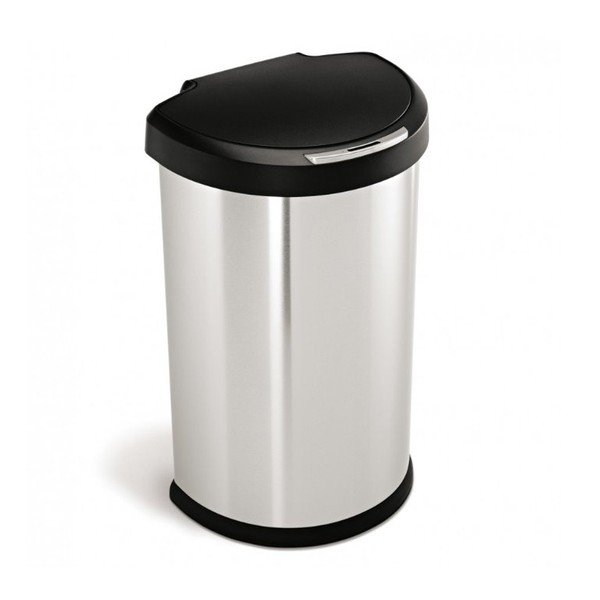 Srebrna beskontaktna kanta za otpatke simplehuman, 45 l-image-4