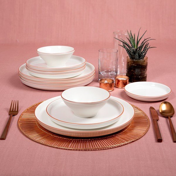 Set porculanskog posuđa od 16 dijelova Güral Porselen Classical-image-1